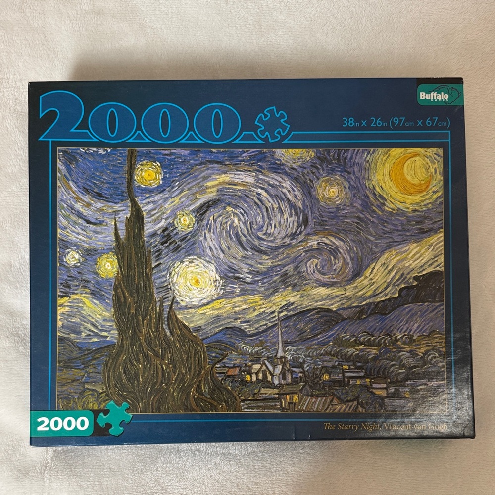Buffalo Van Gogh The Starry Night 2000 piece puzzle